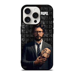 PROFESSOR MONEY HEIST 2 iPhone 15 Pro Case