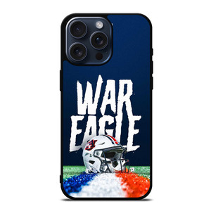 AUBURN TIGERS FOOTBALL HELMET iPhone 15 Pro Max Case