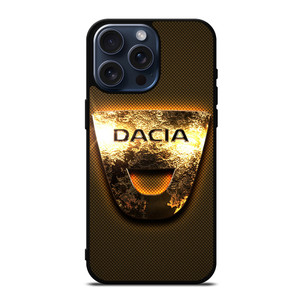 DACIA GOLD LOGO iPhone 15 Pro Max Case DACIA GOLD LOGO iPhone 15 Pro Max Case