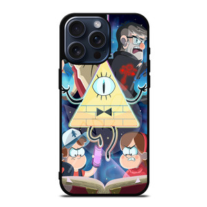 GRAVITY FALLS CARTOON ART iPhone 15 Pro Max Case