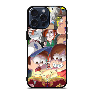 GRAVITY FALLS CHARACTERS iPhone 15 Pro Max Case