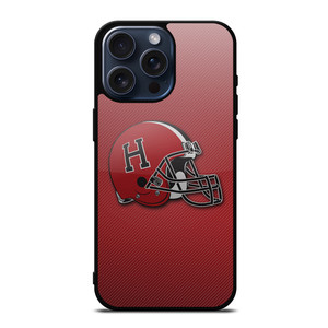 HARVARD CRIMSON FOOTBALL HELMET iPhone 15 Pro Max Case