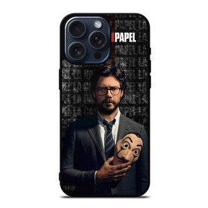 PROFESSOR MONEY HEIST 2 iPhone 15 Pro Max Case PROFESSOR MONEY HEIST 2 iPhone 15 Pro Max Case