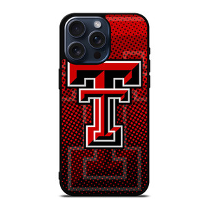 RED RAIDERS TEXAS TECH LOGO iPhone 15 Pro Max Case