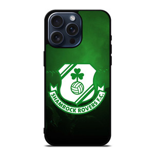 SHAMROCK ROVERS FC LOGO iPhone 15 Pro Max Case