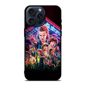 STRANGER THINGS CHARACTERS iPhone 15 Pro Max Case