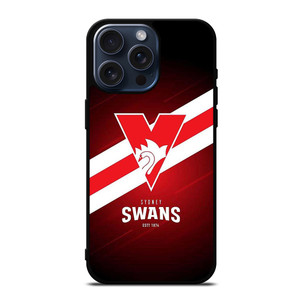 SYDNEY SWANS LOGO iPhone 15 Pro Max Case