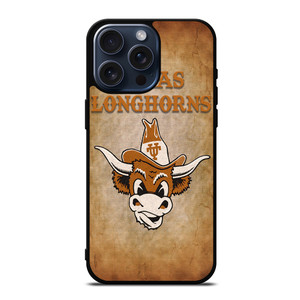 TEXAS LONGHORNS UNIVERSITY ICON iPhone 15 Pro Max Case