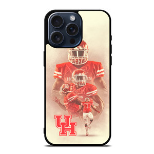 UNIVERSITY OF HOUSTON COUGARS ICON iPhone 15 Pro Max Case