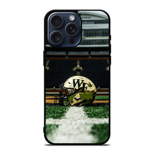 WAKE FOREST HELMET LOGO iPhone 15 Pro Max Case