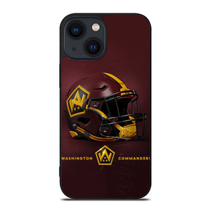 WASHINGTON COMMANDERS HELMET iPhone 14 Plus Case WASHINGTON COMMANDERS HELMET iPhone 14 Plus Case