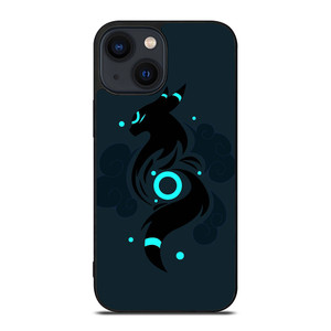 UMBREON SHINY POKEMON WOLF 2 iPhone 14 Plus Case
