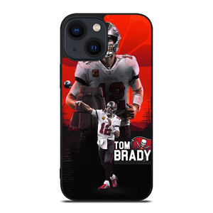 TOM BRADY TAMPA BAY BUCCANEERS iPhone 14 Plus Case TOM BRADY TAMPA BAY BUCCANEERS iPhone 14 Plus Case
