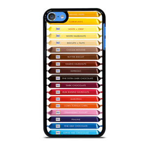 RITTER SPORT CHOCOLATE LIST iPod Touch 7 Case RITTER SPORT CHOCOLATE LIST iPod Touch 7 Case