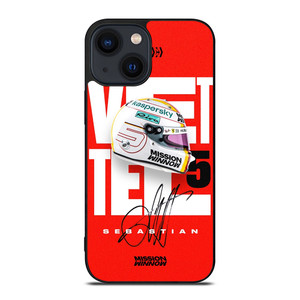 SEBASTIAN VETTEL HELMET iPhone 14 Plus Case SEBASTIAN VETTEL HELMET iPhone 14 Plus Case