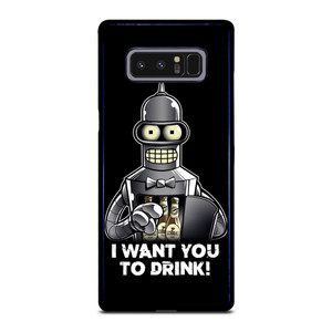 BENDER IN FUTURAMA Samsung Galaxy Note 8 Case BENDER IN FUTURAMA Samsung Galaxy Note 8 Case