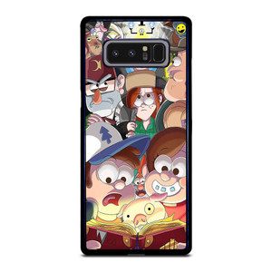 GRAVITY FALLS CHARACTERS Samsung Galaxy Note 8 Case GRAVITY FALLS CHARACTERS Samsung Galaxy Note 8 Case