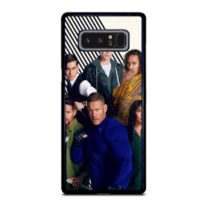 THE UMBRELLA ACADEMY CHARACTERS MOVIE Samsung Galaxy Note 8 Case THE UMBRELLA ACADEMY CHARACTERS MOVIE Samsung Galaxy Note 8 Case