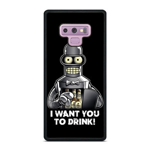 BENDER IN FUTURAMA Samsung Galaxy Note 9 Case BENDER IN FUTURAMA Samsung Galaxy Note 9 Case