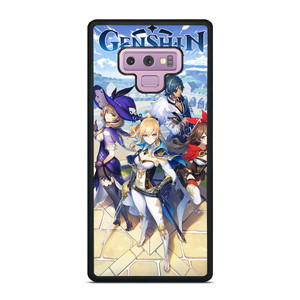 GENSHIN IMPACT CHARACTERS Samsung Galaxy Note 9 Case