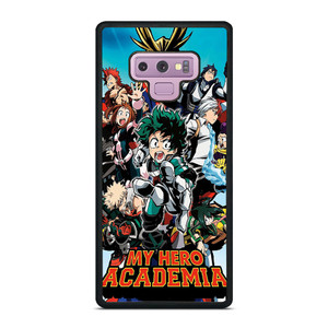 MY HERO ACADEMIA ANIME Samsung Galaxy Note 9 Case MY HERO ACADEMIA ANIME Samsung Galaxy Note 9 Case