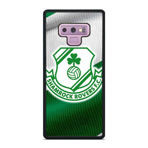 SHAMROCK ROVERS FOOTBALL CLUB LOGO Samsung Galaxy Note 9 Case SHAMROCK ROVERS FOOTBALL CLUB LOGO Samsung Galaxy Note 9 Case