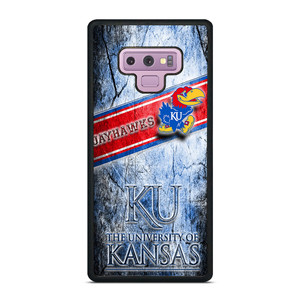 UNIVERSITY OF KANSAS JAYHAWKS LOGO Samsung Galaxy Note 9 Case