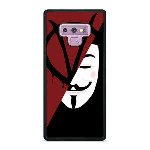 V FOR VENDETTA LOGO 2 Samsung Galaxy Note 9 Case V FOR VENDETTA LOGO 2 Samsung Galaxy Note 9 Case