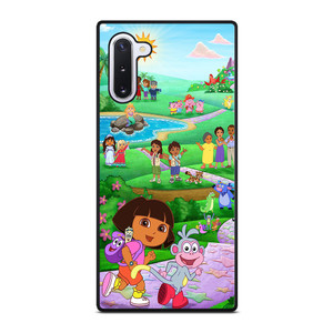 DORA THE EXPLORER CHARACTERS Samsung Galaxy Note 10 Case DORA THE EXPLORER CHARACTERS Samsung Galaxy Note 10 Case