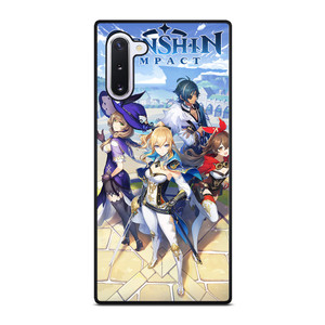 GENSHIN IMPACT CHARACTERS Samsung Galaxy Note 10 Case GENSHIN IMPACT CHARACTERS Samsung Galaxy Note 10 Case