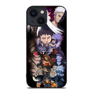 OBITO UCHIHA COLLAGE iPhone 14 Plus Case