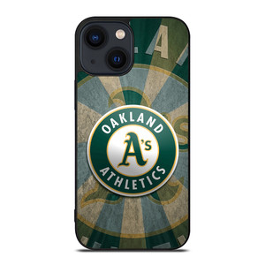 OAKLAND ATHLETICS LOGO 3 iPhone 14 Plus Case OAKLAND ATHLETICS LOGO 3 iPhone 14 Plus Case