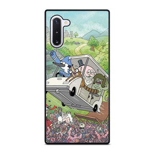 REGULAR SHOW ART Samsung Galaxy Note 10 Case