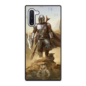 THE MANDALORIAN STARWARS Samsung Galaxy Note 10 Case THE MANDALORIAN STARWARS Samsung Galaxy Note 10 Case