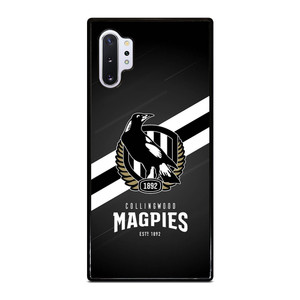 COLLINGWOOD MAGPIES LOGO AFL Samsung Galaxy Note 10 Plus Case
