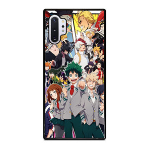MY HERO ACADEMIA ANIME CHARACTERS Samsung Galaxy Note 10 Plus Case MY HERO ACADEMIA ANIME CHARACTERS Samsung Galaxy Note 10 Plus Case