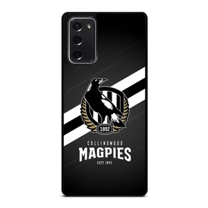 COLLINGWOOD MAGPIES LOGO AFL Samsung Galaxy Note 20 Case COLLINGWOOD MAGPIES LOGO AFL Samsung Galaxy Note 20 Case