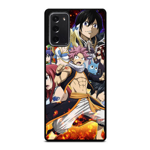 FAIRY TAIL ANIME CHARACTERS Samsung Galaxy Note 20 Case FAIRY TAIL ANIME CHARACTERS Samsung Galaxy Note 20 Case