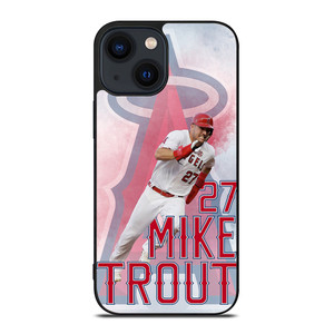 MIKE TROUT BASEBALL LOS ANGELES ANGELS iPhone 14 Case Cover