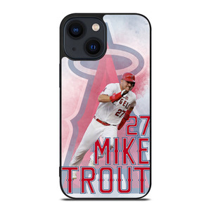 LA ANGELS OF ANAHEIM MIKE TROUT iPhone 14 Plus Case