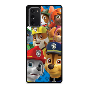 PAW PATROL CHARACTERS Samsung Galaxy Note 20 Case