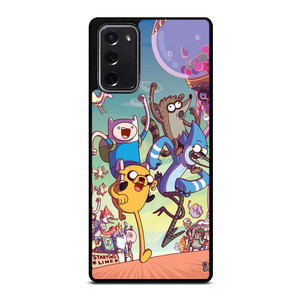 REGULAR SHOW CHARACTERS ART Samsung Galaxy Note 20 Case REGULAR SHOW CHARACTERS ART Samsung Galaxy Note 20 Case