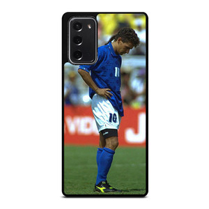ROBERTO BAGGIO ITALY LEGEND Samsung Galaxy Note 20 Case ROBERTO BAGGIO ITALY LEGEND Samsung Galaxy Note 20 Case