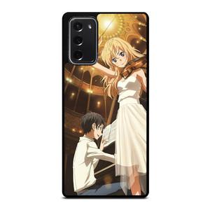 SHIGATSU WA KIMI NO USO KAORI ANIME Samsung Galaxy Note 20 Case