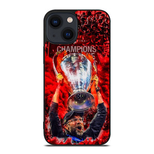 JURGEN KLOPP LIVERPOOL CHAMPIONS iPhone 14 Plus Case JURGEN KLOPP LIVERPOOL CHAMPIONS iPhone 14 Plus Case