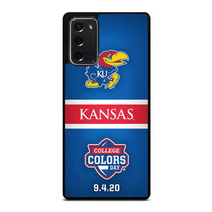 UNIVERSITY OF KANSAS JAYHAWKS Samsung Galaxy Note 20 Case UNIVERSITY OF KANSAS JAYHAWKS Samsung Galaxy Note 20 Case
