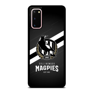 COLLINGWOOD MAGPIES LOGO AFL Samsung Galaxy S20 Case