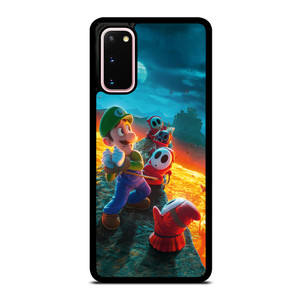 LUIGI THE SUPER MARIO BROS SCARED Samsung Galaxy S20 Case