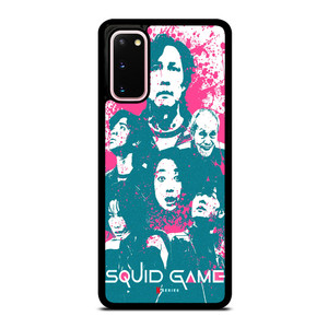 SQUID GAME CHARACTERS Samsung Galaxy S20 Case SQUID GAME CHARACTERS Samsung Galaxy S20 Case