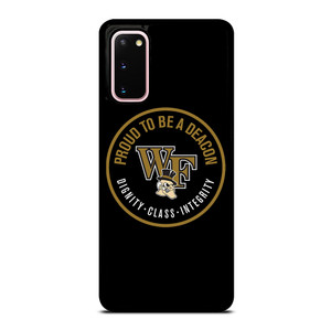 WAKE FOREST LOGO Samsung Galaxy S20 Case